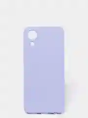 Лавандовый чехол для Samsung Galaxy A03 Core, силиконовый