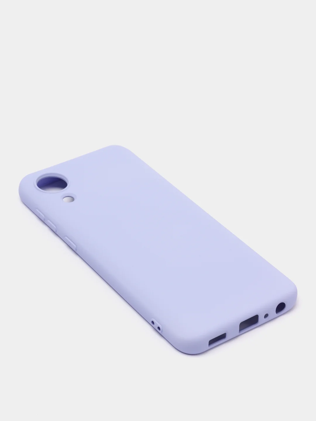 Лавандовый чехол для Samsung Galaxy A03 Core, силиконовый