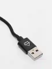 Черный кабель зарядочный Type-C Arnezi для зарядки и передачи данных