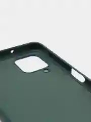Лесной зеленый чехол силиконовый для Samsung Galaxy A12