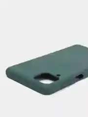 Лесной зеленый чехол силиконовый для Samsung Galaxy A12
