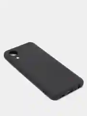 Черный чехол для Samsung Galaxy A03 Core, силиконовый