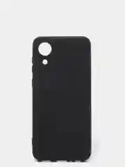 Черный чехол для Samsung Galaxy A03 Core, силиконовый