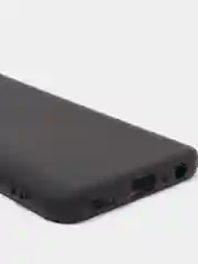 Черный чехол для Samsung Galaxy A03 Core, силиконовый