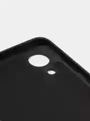 Черный чехол для Samsung Galaxy A03 Core, силиконовый