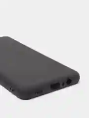 Черный чехол силиконовый для Samsung Galaxy A12