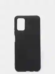 Черный чехол силиконовый для Samsung Galaxy A03s