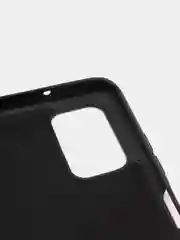 Черный чехол силиконовый для Samsung Galaxy A03s
