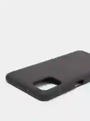 Черный чехол силиконовый для Samsung Galaxy A03s