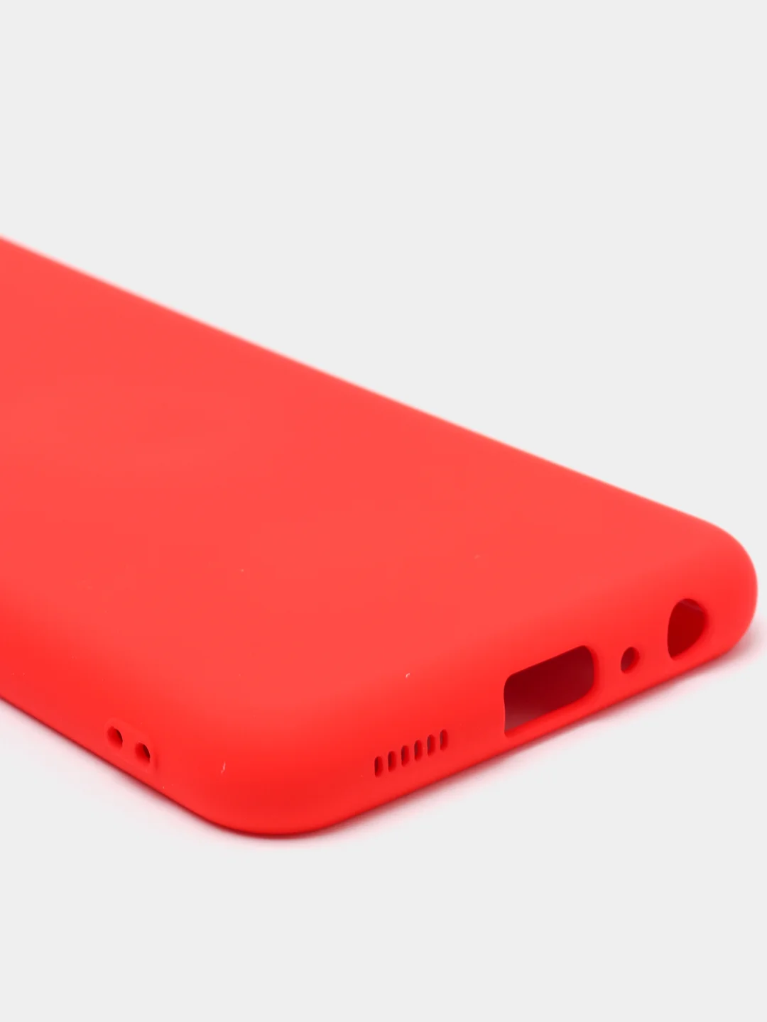 Красный чехол силиконовый для Samsung Galaxy A13 4G