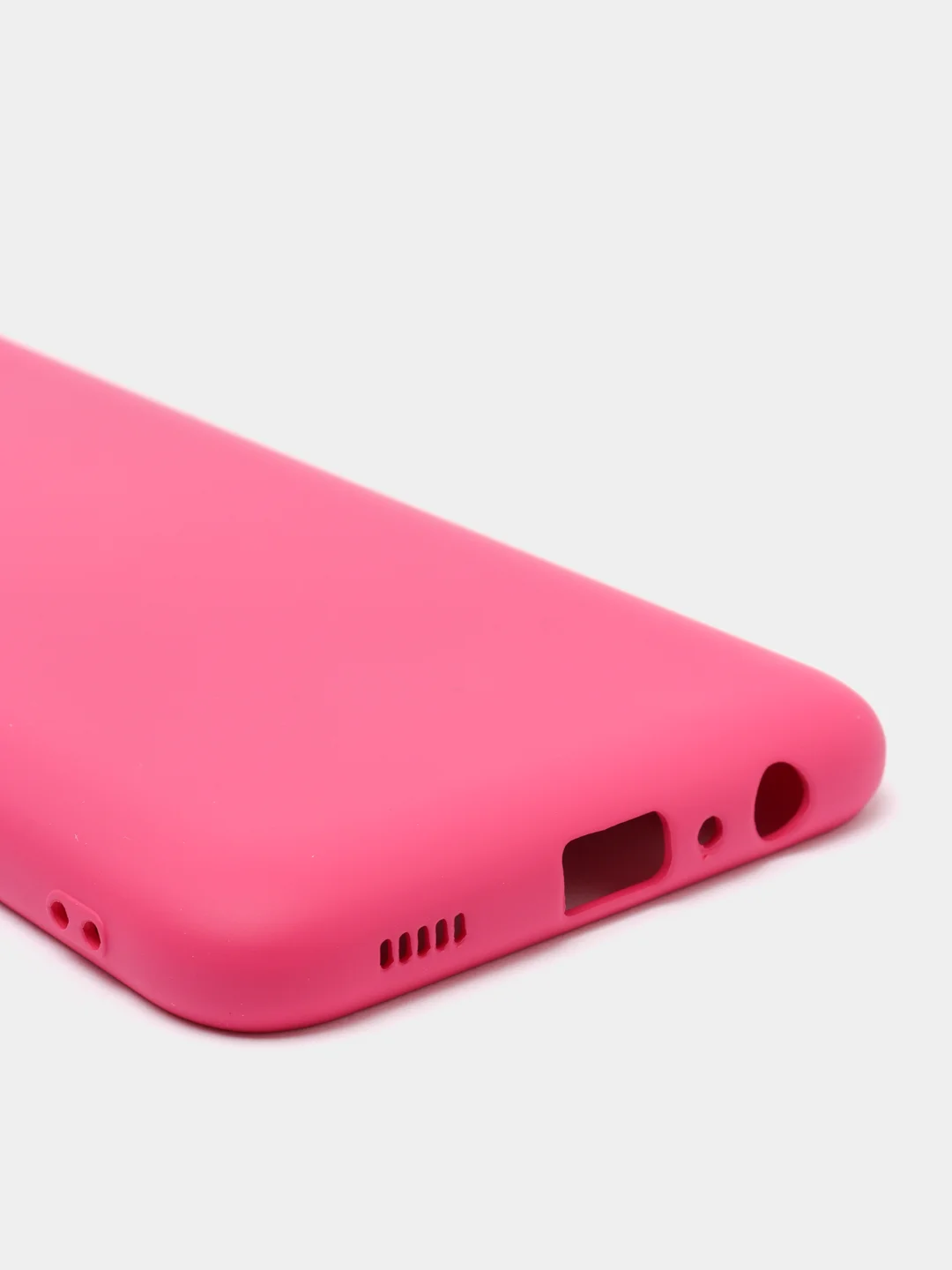 Бордовый чехол силиконовый для Samsung Galaxy A03s