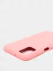 Розовый чехол силиконовый для Samsung Galaxy A03s