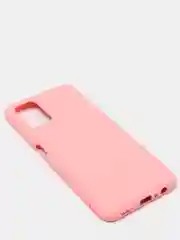 Розовый чехол силиконовый для Samsung Galaxy A03s