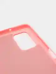 Розовый чехол силиконовый для Samsung Galaxy A03s