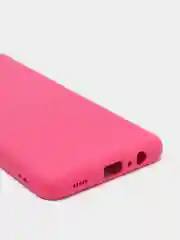 Бордовый чехол силиконовый для Samsung Galaxy A12