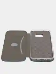 Зеленый чехол книжка SAMSUNG S7