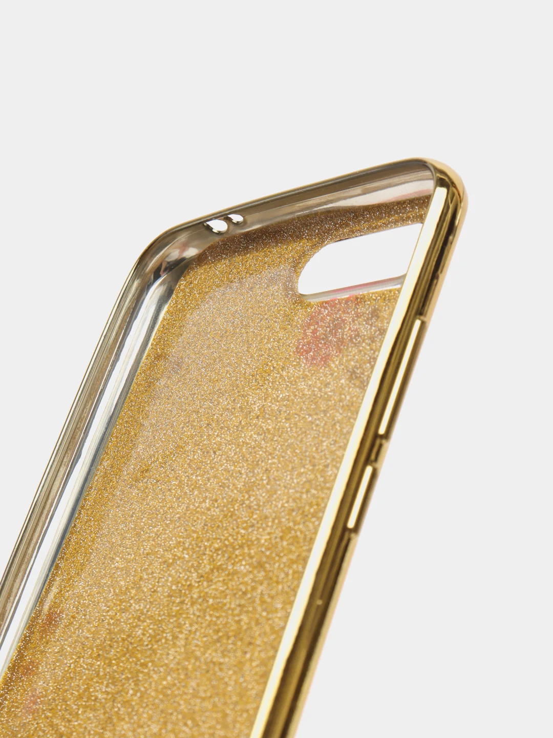 Золотой чехол силиконовый для Honor 10