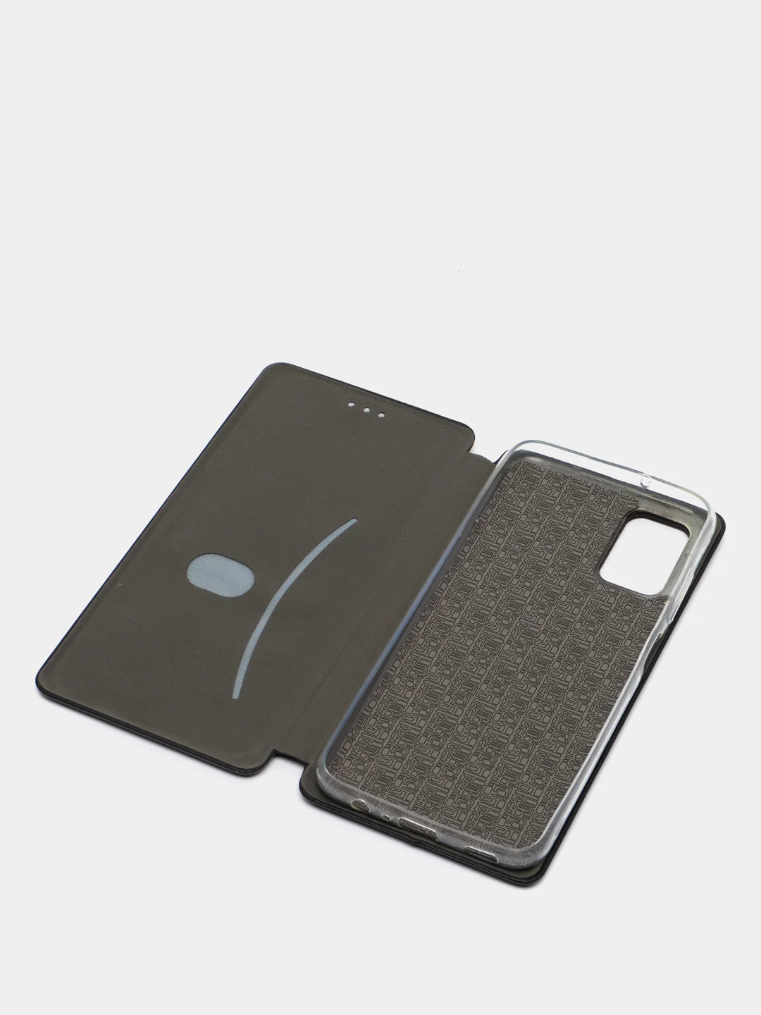 Черный чехол книжка для Samsung A12, A22 / M32, A32, A02, A02S
