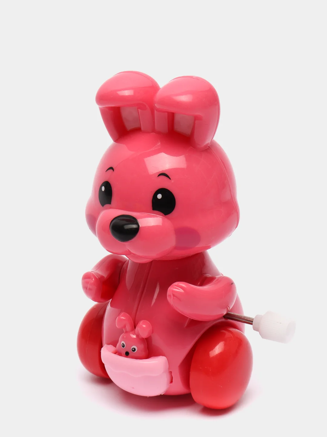 Розовый заводная игрушка "Зайчонок", разные цвета
