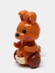 Коричневый заводная игрушка "Зайчонок", разные цвета