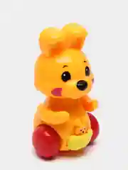 Оранжевый заводная игрушка "Зайчонок", разные цвета