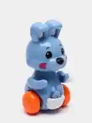Голубой заводная игрушка "Зайчонок", разные цвета