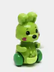 Зеленый заводная игрушка "Зайчонок", разные цвета