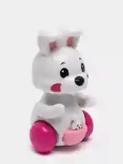 Белый заводная игрушка "Зайчонок", разные цвета
