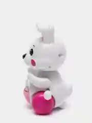 Белый заводная игрушка "Зайчонок", разные цвета