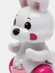 Белый заводная игрушка "Зайчонок", разные цвета