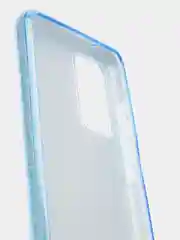 Голубой чехол блестящий SAMSUNG A52