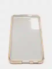 Золотой чехол блестящий SAMSUNG S21