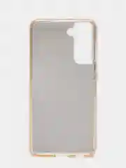 Золотой чехол блестящий SAMSUNG S21