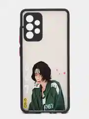 Тёмно-бирюзовый чехол Samsung A52