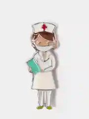 Хаки брошь для врача