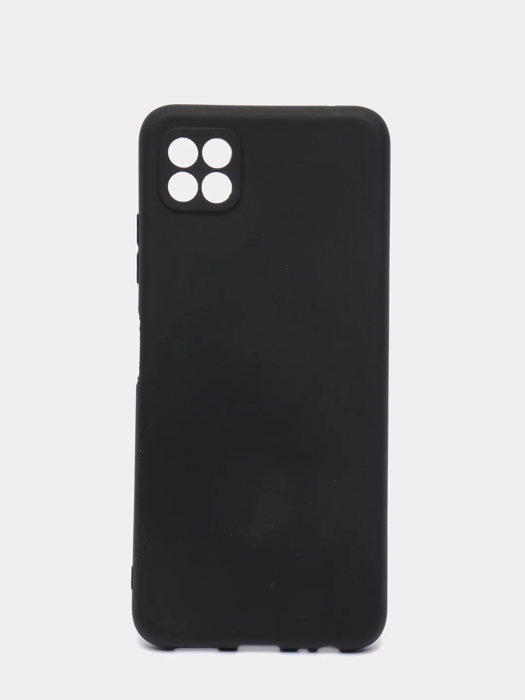 Черный чехол на Samsung Galaxy A22s 5G, A22 5G, силиконовый, цветной, матовый