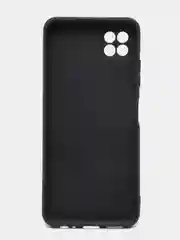 Черный чехол на Samsung Galaxy A22s 5G, A22 5G, силиконовый, цветной, матовый