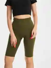 Хаки велосипедки женские, шорты спортивные