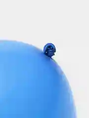 Синий воздушные шары, 3 штуки