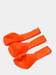 Оранжевый воздушные шары, 3 штуки