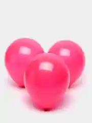 Фуксия воздушные шары, 3 штуки