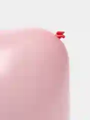 Розовый воздушные шары, 3 штуки
