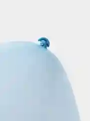 Голубой воздушные шары, 3 штуки