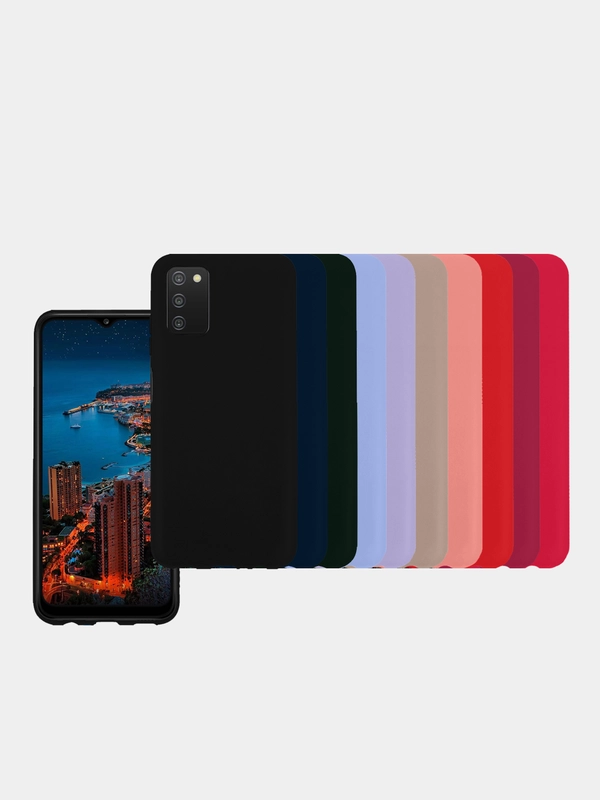 Чехол силиконовый для Samsung Galaxy A03s