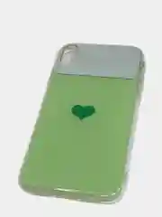 Зеленый чехол-накладка для iPhone XR