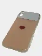 Бежевый чехол-накладка для iPhone XR