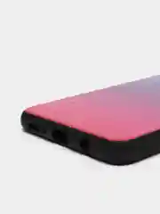 Темно-синий градиентный чехол из закаленного стекла для Samsung S10/S20/A51/A71/S9/A01/A50/A20/A70