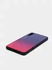Темно-синий градиентный чехол из закаленного стекла для Samsung S10/S20/A51/A71/S9/A01/A50/A20/A70