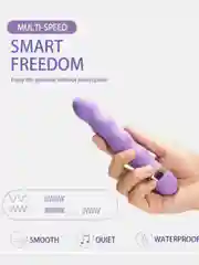 Пурпурный вибратор G-spot с регулировкой