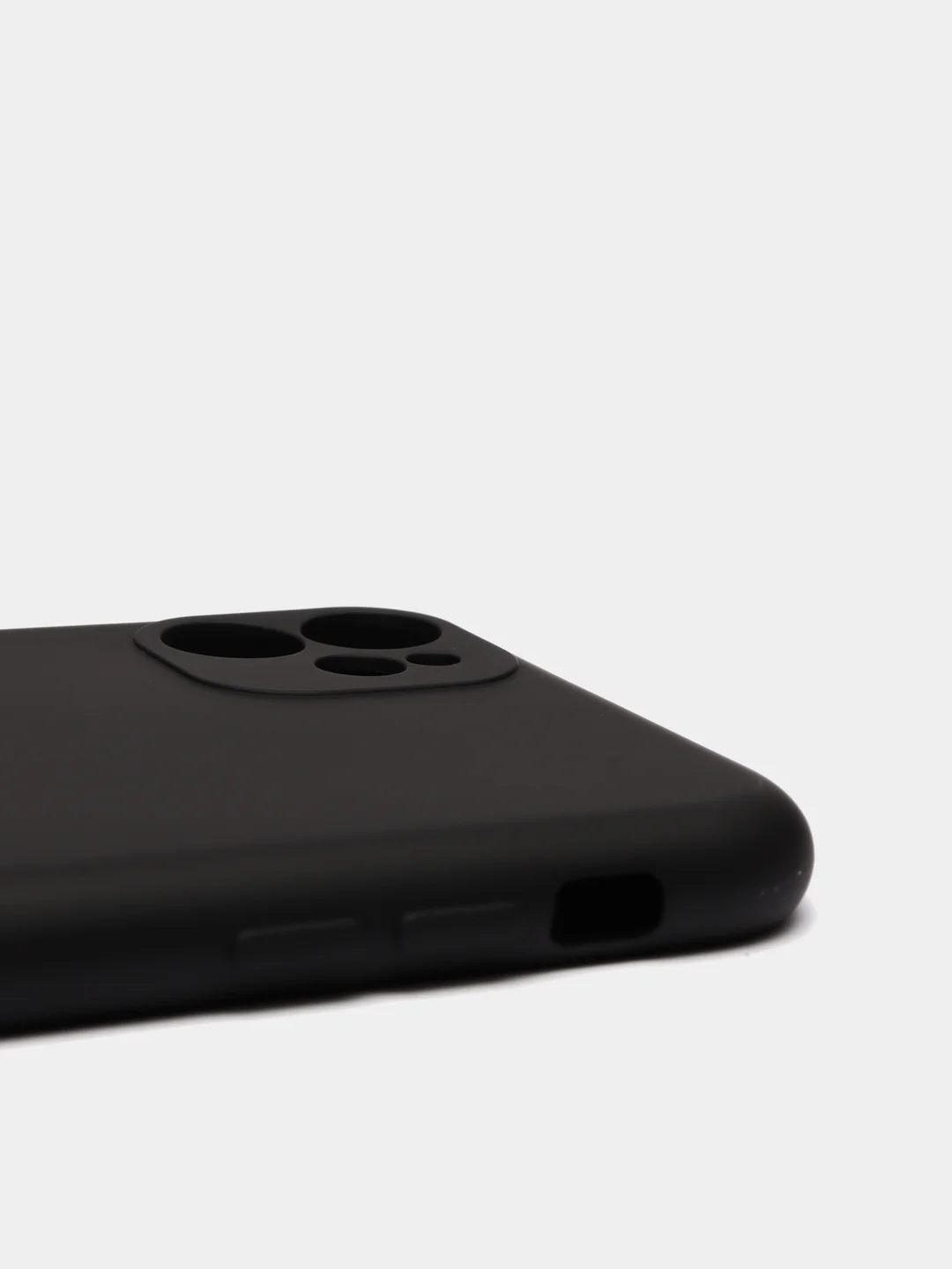 Черный чехол для iPhone 11 / XR / 7 / 8 / SE2 / X / XS / 12 Pro Max, силиконовый